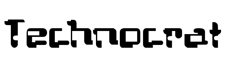 Technocrat  免费字体下载