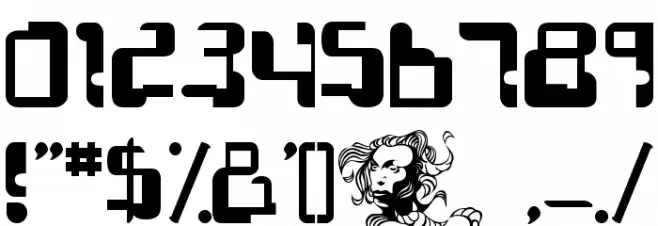 Technocrat Font OTHER CHARS