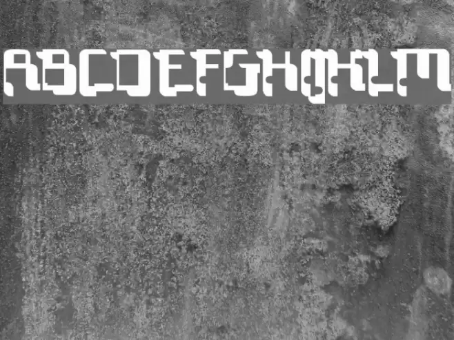 Technocrat Font examples