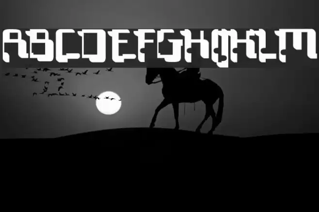 Technocrat Font examples