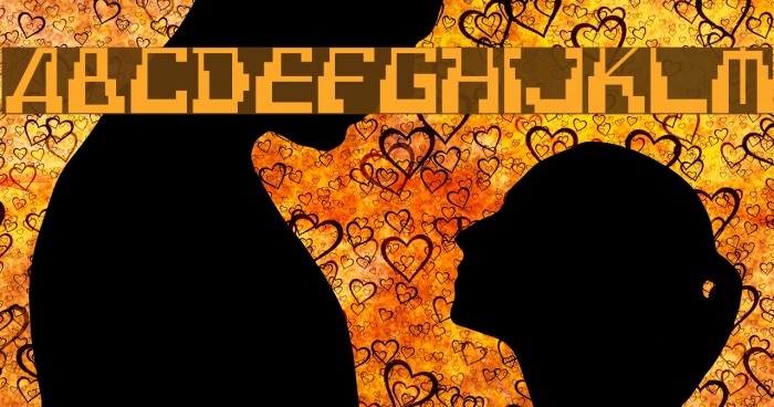 Technodelic Font examples