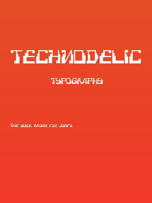 Technodelic Poster