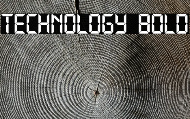 Technology Bold Example 1