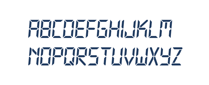 Technology Italic Lowercase