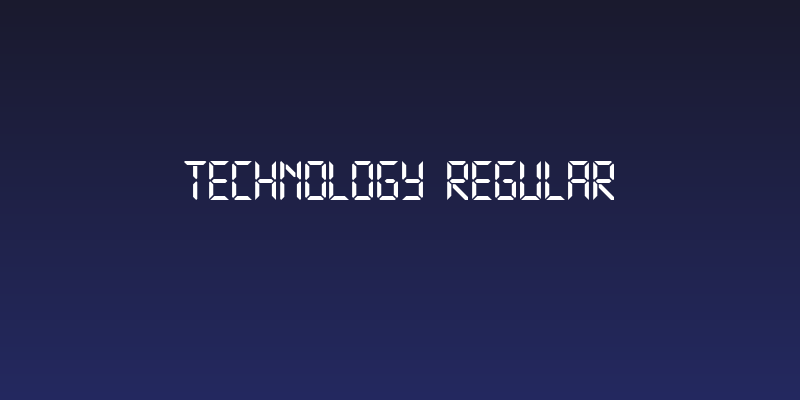 Technology Regular Social Header