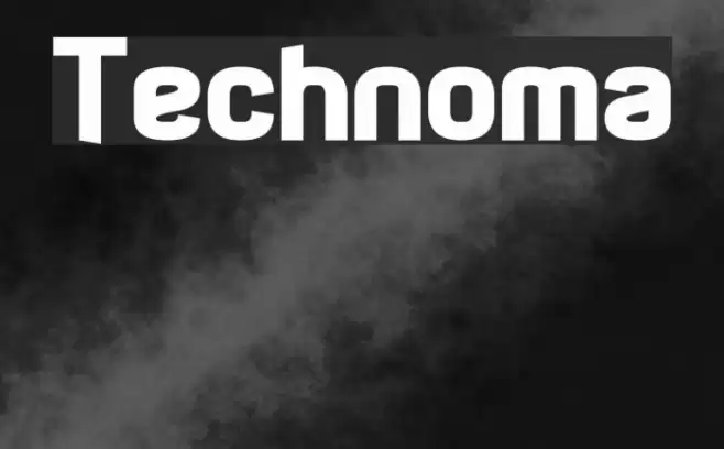 Technoma Font examples