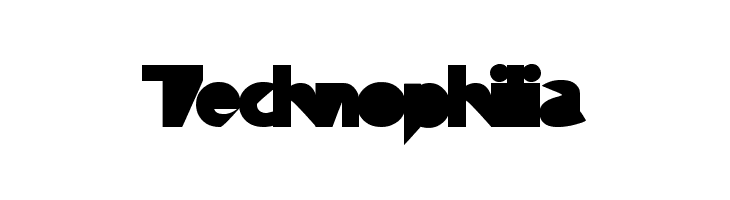 Technophilia  les polices de caractères gratuit tlcharger