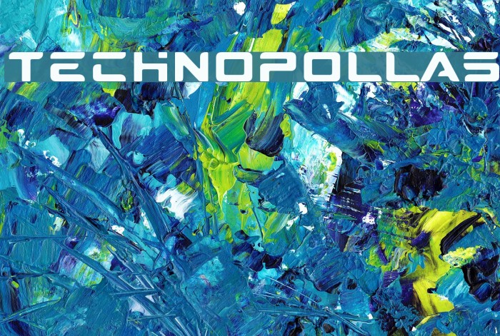 Technopollas Font examples