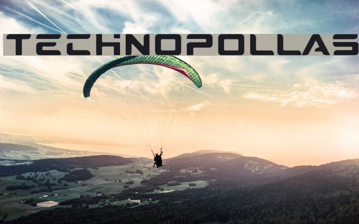 Technopollas Font examples