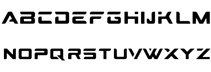 Technopollas Font LOWERCASE