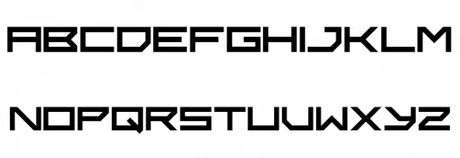 Technos Caratteri MAIUSCOLE