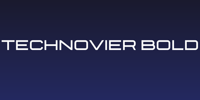 Technovier Bold Social Header