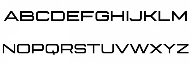 Technovier Bold Polices MAJUSCULES