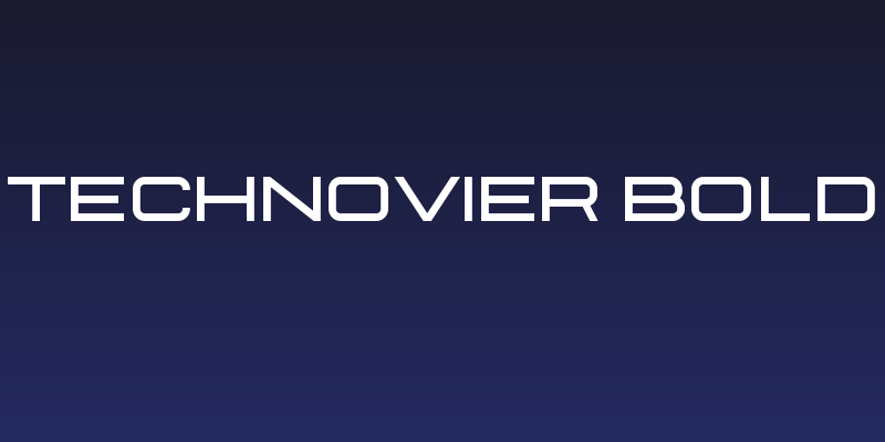 Technovier Bold Social Header