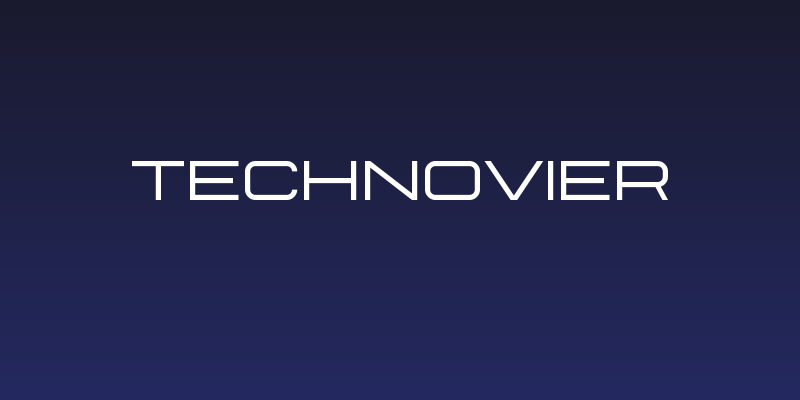 Technovier Social Header