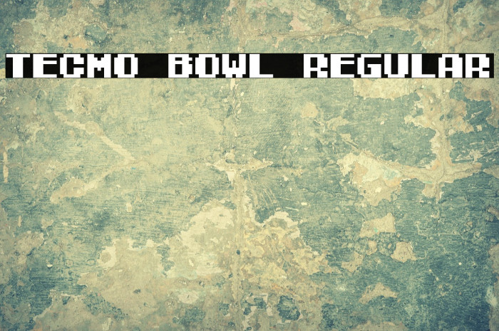 Tecmo Bowl Regular Example 1
