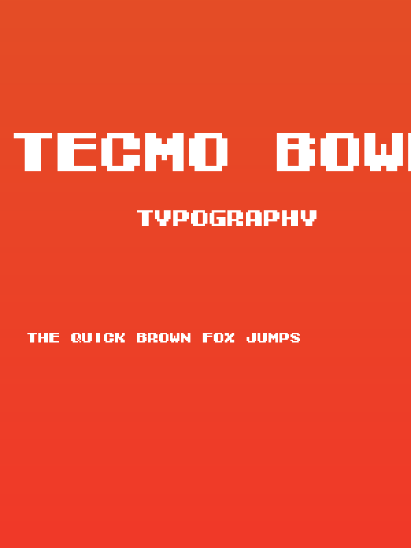 Tecmo Bowl Regular Poster