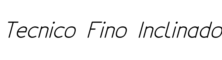 Tecnico Fino Inclinado Fuentes