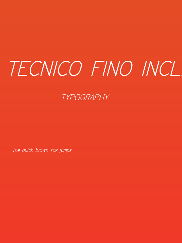 Tecnico Fino Inclinado Poster