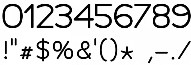 Tecnico Grueso Font OTHER CHARS