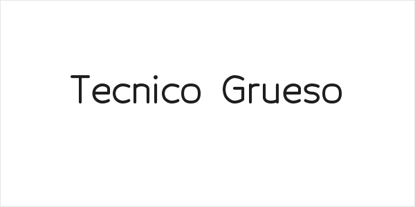 Tecnico Grueso Logo
