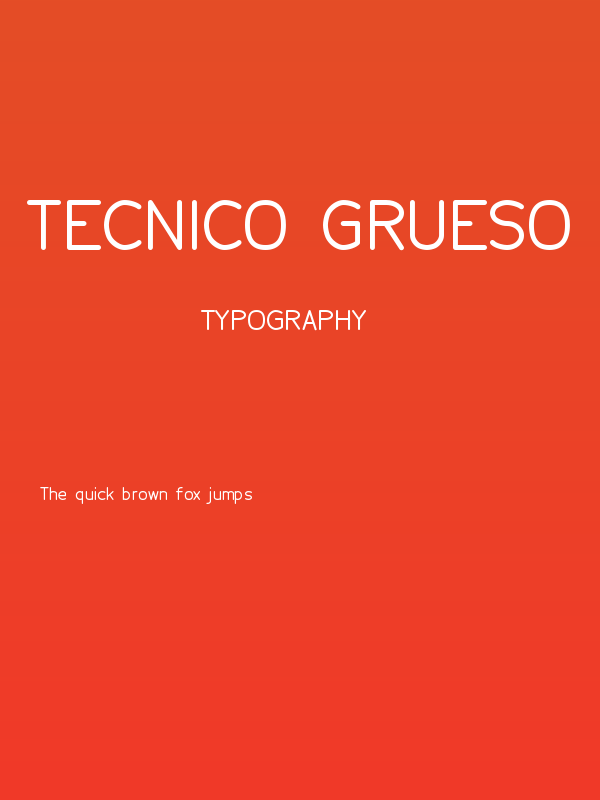 Tecnico Grueso Poster