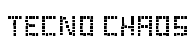 Tecno Chaos  font caratteri gratis