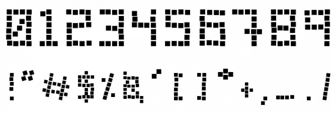 Tecno Chaos Font OTHER CHARS