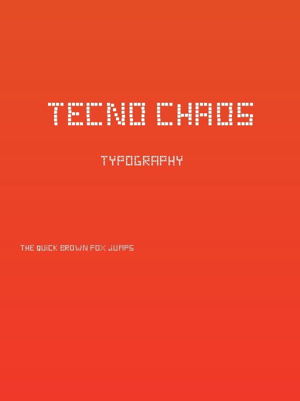 Tecno Chaos Poster