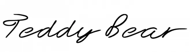 Teddy Bear  font caratteri gratis