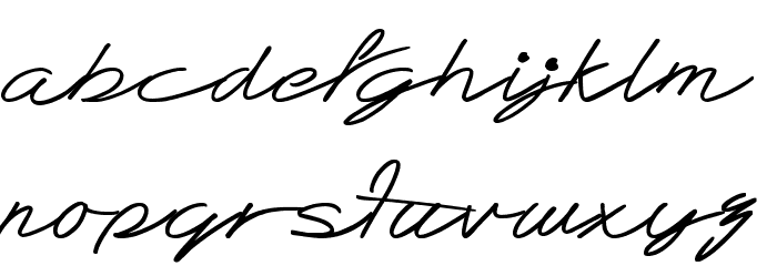 Teddy Bear Font LOWERCASE