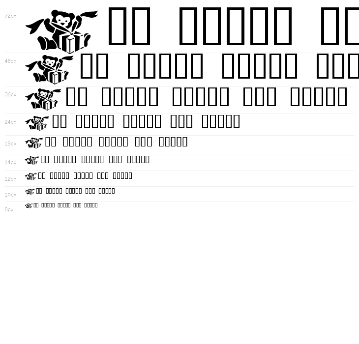 TeddyBears Waterfall