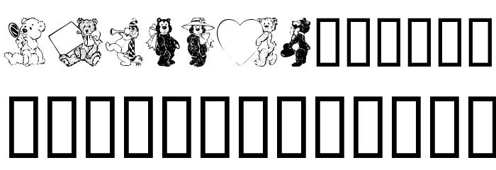 Teddyber V1.1 Font LOWERCASE