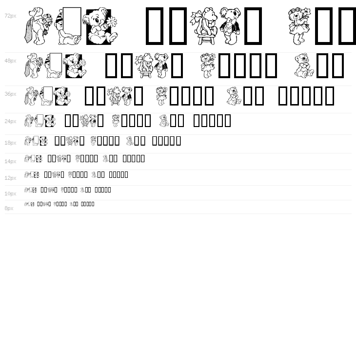 Teddybers Too Waterfall