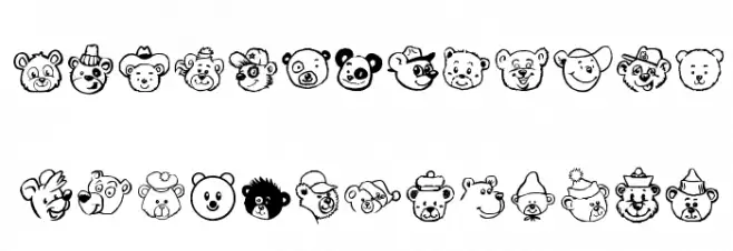 Tedz Fonte MAIÚSCULAS