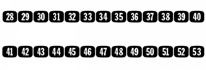 Tee Vee Set JL Schriftart Kleinbuchstaben