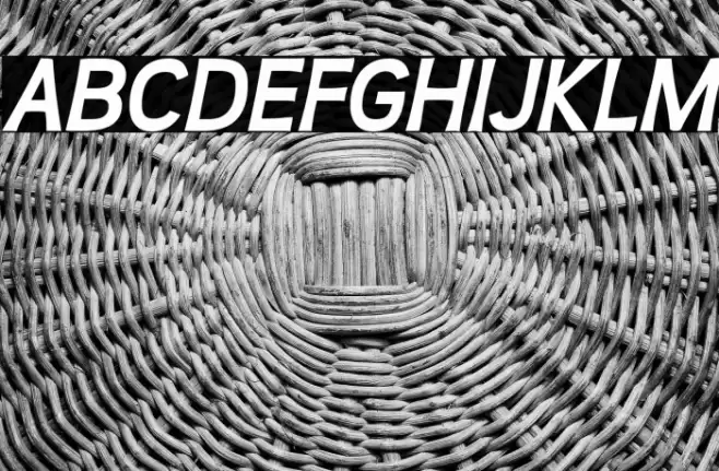 Teen-BoldItalic Font examples