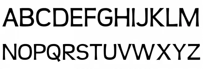 Teen-Regular Шрифта ВЕРХНИЙ
