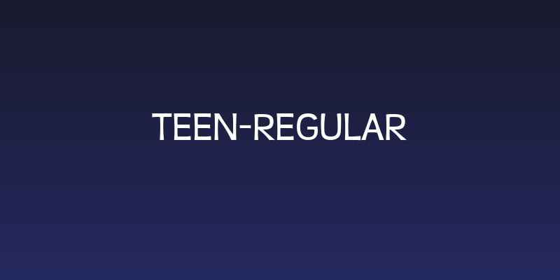 Teen-Regular Social Header