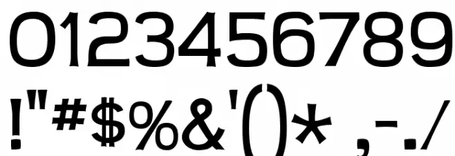 Teen Font OTHER CHARS