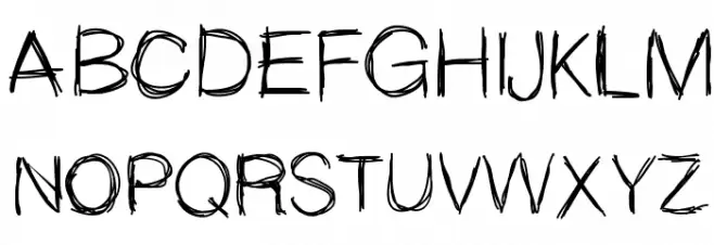 TeenIdle Шрифта ВЕРХНИЙ