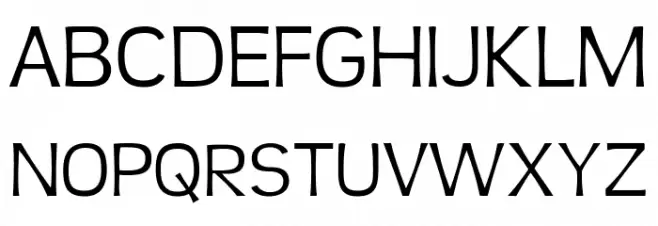 TeenLight-Regular Schriftart Groß