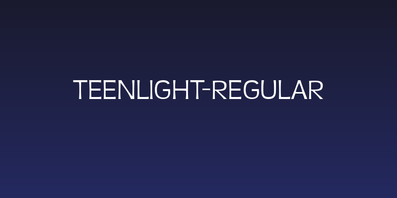 TeenLight-Regular Social Header