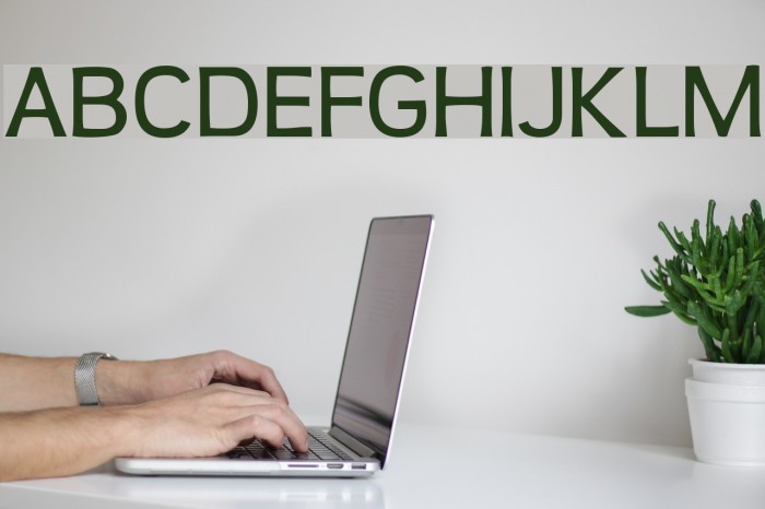 Teen Font examples