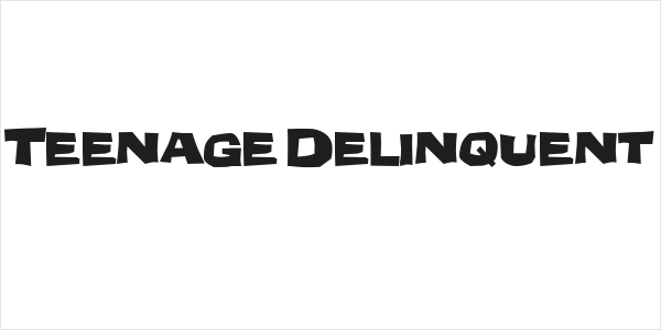 Teenage Delinquent Logo
