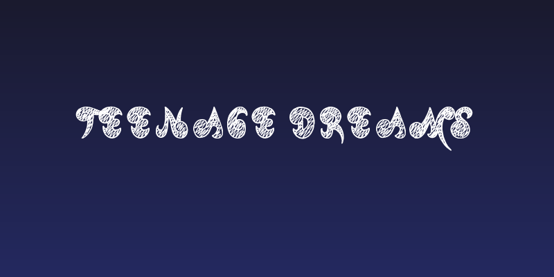 Teenage Dreams Social Header