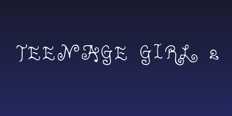 Teenage Girl 2 Social Header