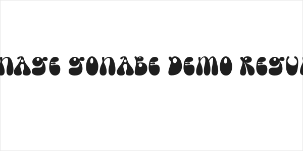 Teenage Gonabe Demo Regular Logo