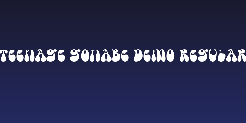 Teenage Gonabe Demo Regular Social Header