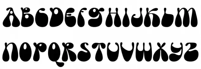 Teenage Gonabe Demo Regular Font Litere mici